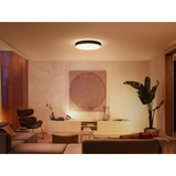 Philips HUE White Ambiance Enrave Deckenleuchte XL, LED-Leuchte schwarz, inkl. Dimmschalter