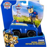 Spin Master Paw Patrol - Polizei-Fahrzeug mit Chase Spielfigur, Spielfahrzeug 