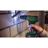 Bosch Heimwerken & Garten Akku-Schlagbohrschrauber EasyImpact 18V-40 + SystemBox grün/schwarz, 2x Li-Ionen Akku 1,5Ah, POWER FOR ALL ALLIANCE