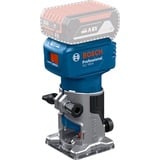 Bosch Professional Akku-Kantenfräse /-Laminatschneider GLF 18V-8 Professional solo, 18Volt, Oberfräse blau/schwarz, ohne Akku und Ladegerät, in L-BOXX