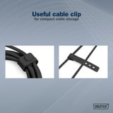 Digitus USB 2.0 Silikon-Kabel USB-A > Lightning, MFI zertifiziert schwarz, 1 Meter, PD, Laden mit bis zu 12 Watt