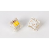 Keychron Gateron Silent Black Switch-Set, Tastenschalter schwarz/transparent, 110 Stück