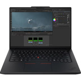 Lenovo ThinkPad P14s G7 Intel (21XJ004VGE), Notebook schwarz, Intel® Core™ Ultra 7 366H, Intel® Graphics, 32 GB LPDDR5X, 512 GB (512 GB SSD), Windows 11 Pro