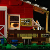 Lumibricks Kuhstall, Konstruktionsspielzeug 