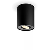 Philips Hue White Ambiance Pillar Einzelspot, LED-Leuchte schwarz, inkl. Dimmschalter