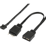 SilverStone SF160B-ARGB, Gehäuselüfter schwarz, 160 mm