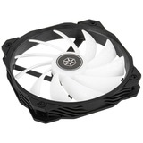 SilverStone SF160B-ARGB, Gehäuselüfter schwarz, 160 mm
