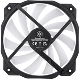 SilverStone SF160B-ARGB, Gehäuselüfter schwarz, 160 mm