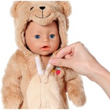 ZAPF Creation BABY born® Bär Kuschelanzug 43cm, Puppenzubehör 