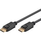 goobay Kabel DisplayPort 1.4 Stecker > DisplayPort Stecker schwarz, 2 Meter, 8K