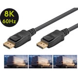 goobay Kabel DisplayPort 1.4 Stecker > DisplayPort Stecker schwarz, 2 Meter, 8K