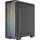 Aerocool Skyline ARGB, Tower-Gehäuse schwarz, Seitenteil aus Acryl