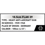 COBI 10,5 cm Flak 39, Konstruktionsspielzeug 