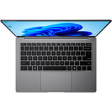 GEEKOM GEEKBOOK X14 PRO, Notebook silber, Intel® Core™ Ultra 5 125H, Intel® Arc™ Graphics, 32 GB LPDDR5X, 1 TB (1 TB SSD), Windows 11 Pro