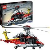 LEGO 42145 Technic Airbus H175 Rettungshubschrauber, Konstruktionsspielzeug Modellbausatz für Kinder, drehbare Rotoren und motorisierte Funktionen