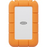 LaCie Rugged Mini SSD 2 TB, Externe SSD orange/silber, USB-C 3.2 Gen 2x2 (20 Gbit/s)