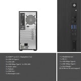 MSI PRO DP180 AI 8HG-1436AT, PC-System schwarz, Windows 11 Pro