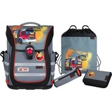 McNeill Ergo PURE flex Feuerwehr, Schulranzen 4 teilig