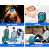 Medion LIFE Camping Ventilator E10 TF (MD 12065) grau/blau