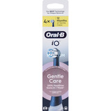  Oral-B iO Sanfte Reinigung 4er, Aufsteckbürste schwarz, für empfindliche Bereiche und gesünderes Zahnfleisch