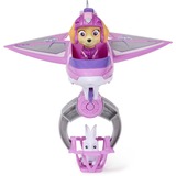 Spin Master Paw Patrol Air Rescue - Skyes Rettungsflugzeug mit einziehbarer Klaue und Rettungskorb, mit Skye Spielfigur und Hase, Spielfahrzeug 