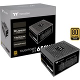 Thermaltake Toughpower SFX 650W, PC-Netzteil schwarz, 2x PCIe, Kabel-Management, 650 Watt