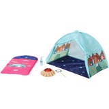 ZAPF Creation BABY born® Weekend Camping Set, Puppenzubehör Zelt, Schlafsack, Lagerfeuer, Marshmallow-Stick und Limoflasche