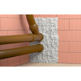 fischer Monomerarmer PU-Schaum PU-P EVO 750 B2, Dichtmasse weiß, 750ml