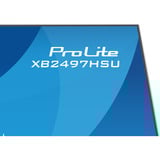 iiyama ProLite XB2497HSU-W1, LED-Monitor 60.5 cm (23.8 Zoll), weiß (matt), FullHD, IPS, HDMI, DP, USB-Hub, erg. Standfuß, 120Hz Panel