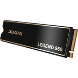 ADATA LEGEND 960 4 TB, SSD dunkelgrau/gold, PCIe 4.0 x4, NVMe 1.4, M.2 2280