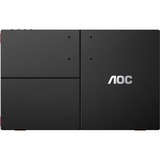 AOC GAMING 16G3, Gaming-Monitor 40 cm (16 Zoll), schwarz/rot, FullHD, IPS,  AMD Free-Sync, Tragbarer Monitor, 144Hz Panel