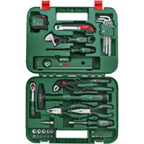 Bosch Heimwerken & Garten Advanced Hand Tool S, 52-teilig, Werkzeug-Set grün, mit Werkzeugkoffer