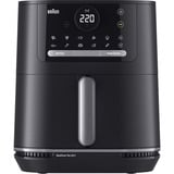 Braun 2-in-1 Heißluftfritteuse MultiFry 5, HF 5054I schwarz, 2.000 Watt, Korb 6,0 Liter