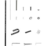 EcoFlow Balcony Hook Kit, Halterung schwarz, für Balkonkraftwerke
