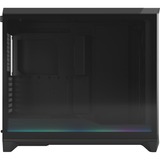 Fractal Design Meshify 3 XL Ambience Pro RGB Light Tint , Big-Tower-Gehäuse schwarz, Tempered Glass