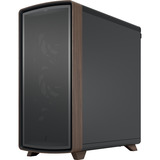 Fractal Design Summit Black TG Light Tint, Tower-Gehäuse schwarz/holz