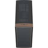 Fractal Design Summit Black TG Light Tint, Tower-Gehäuse schwarz/holz
