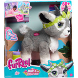 Just Play furReal Daisy Yoga-Ziege mit Bewegungs- und Soundfunktion, Kuscheltier 