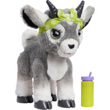 Just Play furReal Daisy Yoga-Ziege mit Bewegungs- und Soundfunktion, Kuscheltier 