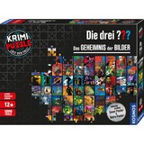 KOSMOS Die drei ??? - Das Geheimnis der Bilder, Puzzle Krimipuzzle