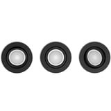 Philips Hue White & Color Ambiance Centura Einbauspot 3er-Pack, LED-Leuchte schwarz, rund