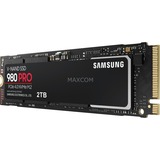 SAMSUNG 980 PRO 2 TB, SSD PCIe 4.0 x4, NVMe 1.3c, M.2 2280, intern