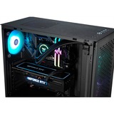 Thermaltake Prospero Black, Gaming-PC schwarz/transparent, Windows 11 Home 64-Bit