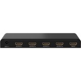 goobay HDMI Splitter 1 auf 4 (4K @ 30Hz) schwarz