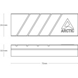 ARCTIC M2 Pro, Kühlkörper schwarz