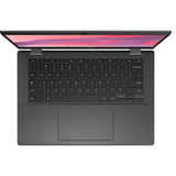 ASUS Chromebook Flip CM14 (CM1402FM2A-EC0015), Notebook grau, MediaTek Kompanio 520, Mali G52, 8 GB LPDDR5X, 128 GB (128 GB eMMC), Google Chrome OS