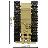 COBI Goliath Tracked Mine Warsaw Uprising, Konstruktionsspielzeug Maßstab 1:28