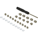 DeLOCK Befestigungsset für M.2 SSD / Modul, 31-teilig, Schrauben-Set 