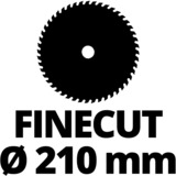 EINHELL Akku-Kapp-und Gehrungssäge TE-MS 18/210 Li-Solo, 18Volt rot/schwarz, ohne Akku und Ladegerät
