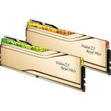G.Skill DIMM 32 GB DDR5-6000 (2x 16 GB) Dual-Kit, Arbeitsspeicher gold, F5-6000J2636H16GX2-TR5NG, Trident Z5 Royal, AMD EXPO
